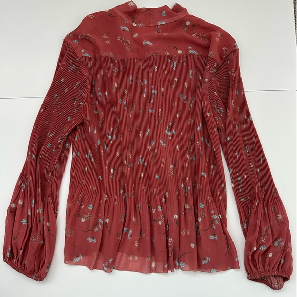 Wilfred Silk Neck Tie Blouse - Picture 2 of 3